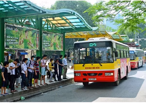 Năm 2020, sản lượng hành khách đi xe buýt giảm mạnh.