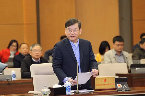 Viện trưởng Viện KSND tối cao Lê Minh Trí. Viện trưởng Viện KSND tối cao Lê Minh Trí.