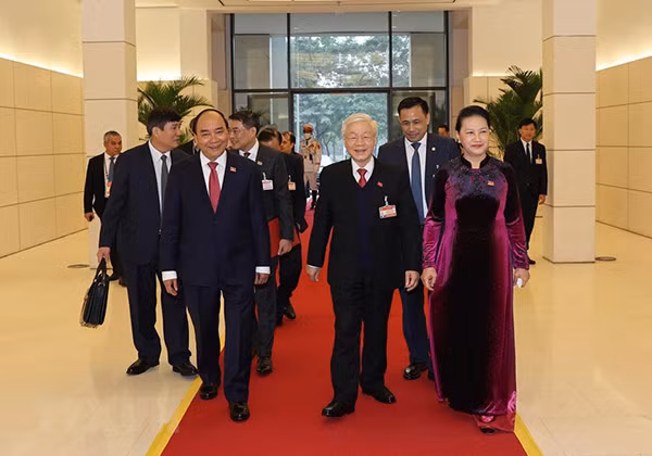 Lãnh đạo Đảng, Nhà nước dự Đại hội. Lãnh đạo Đảng, Nhà nước dự Đại hội.