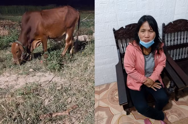 Đối tượng bị phát hiện bắt giữ cùng tang vật.