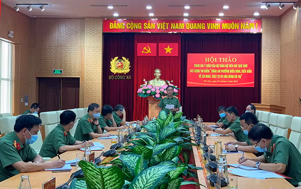 Thứ trưởng Trần Quốc Tỏ phát biểu kết luận hội thảo.