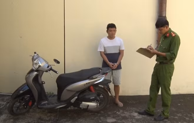Tang vật Vĩ dùng để gây án.