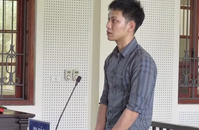 Bị cáo Đinh Khắc Quý tại phiên tòa