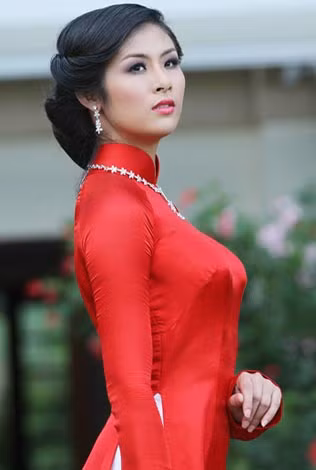 Hoa hậu Ngọc Hân.