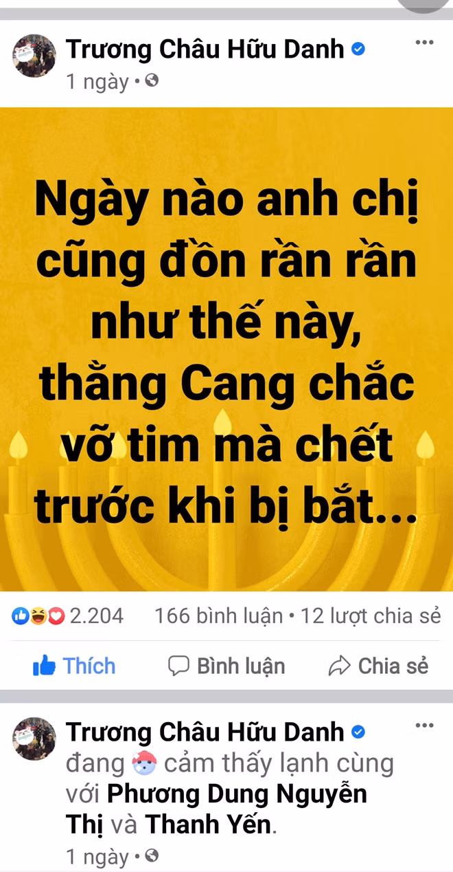 Một số bài viết của Facebooker này có lượng người theo dõi rất lớn.