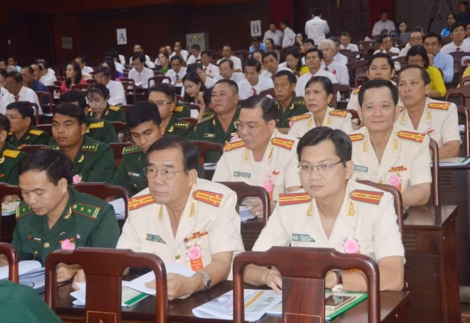 Các đại biểu tham dự Đại hội thi đua yêu nước tỉnh Sóc Trăng lần thứ 5.
