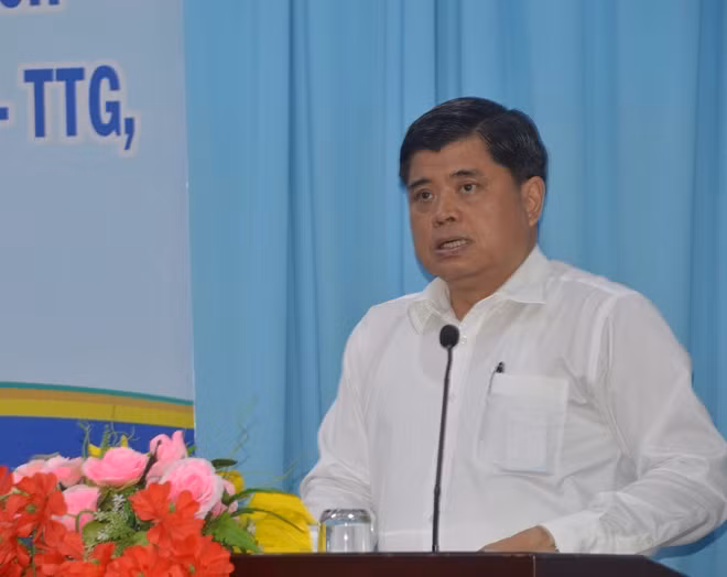 Thứ trưởng Bộ NN&PTNT Trần Thanh Nam phát biểu tại Hội nghị.