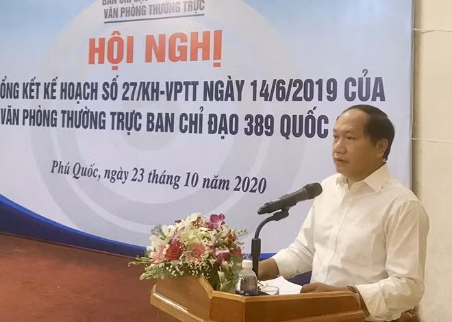 Ông Đàm Thanh Thế phát biểu khai mạc hội nghị.