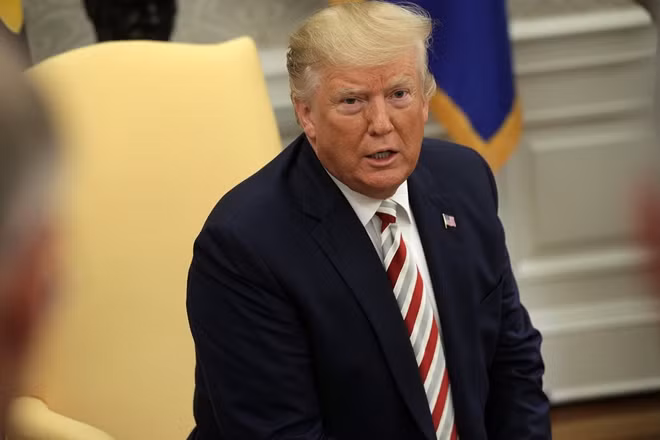 Tổng thống Mỹ Donald Trump. Ảnh Getty Images.