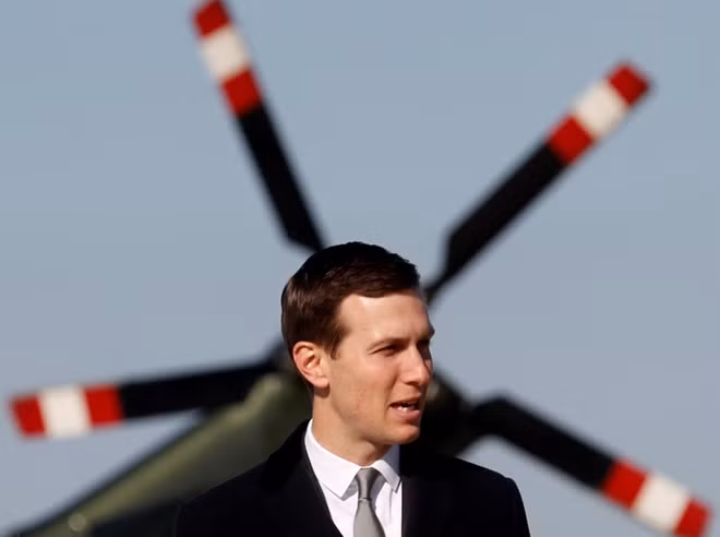 Con rể kiêm cố vấn cao cấp của ông Trump, Jared Kushner. Ảnh Reuters.