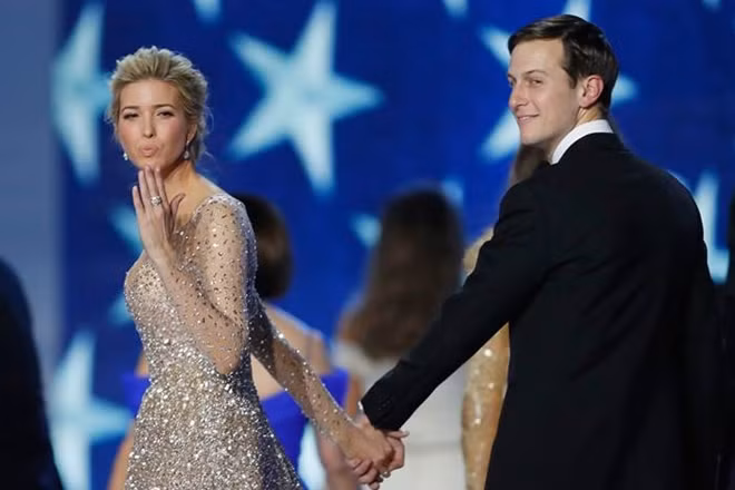 Ivanka Trump và chồng Jared Kushner. Ảnh Getty
