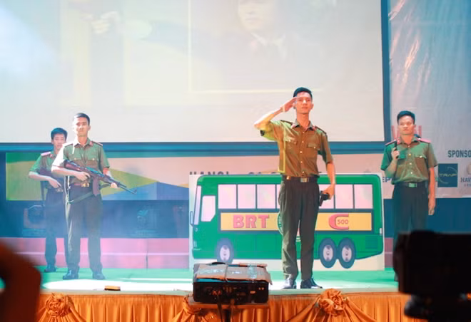 Phần thi Giới thiệu của Học viên ANND trong vòng loại miền Bắc