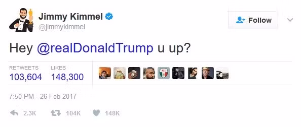 Dòng Tweet của Jimmy Kimmel Dòng Tweet của Jimmy Kimmel