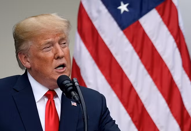 Tổng thống Mỹ Donald Trump. Ảnh minh họa Reuters.