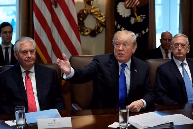 Tổng thống Mỹ Donald Trump. Ảnh Reuters
