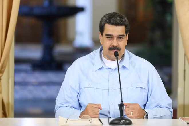 Tổng thống Venezuela Nicolas Maduro. Ảnh Reuters.