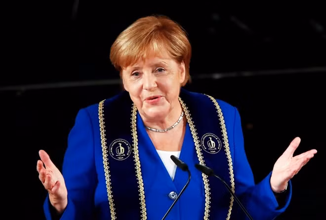 Thủ tướng Đức Angela Merkel. Ảnh Reuters.