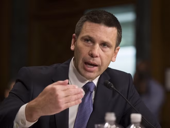 Quyền Bộ trưởng An ninh Nội địa Mỹ Keven McAleenan. Ảnh Reuters.