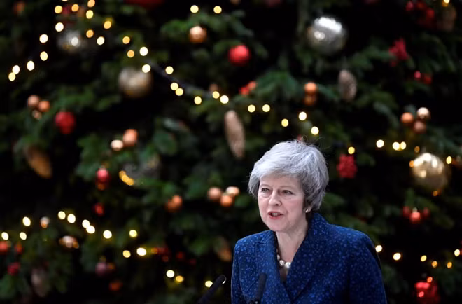 Thủ tướng Anh Theresa May. Ảnh Reuters.