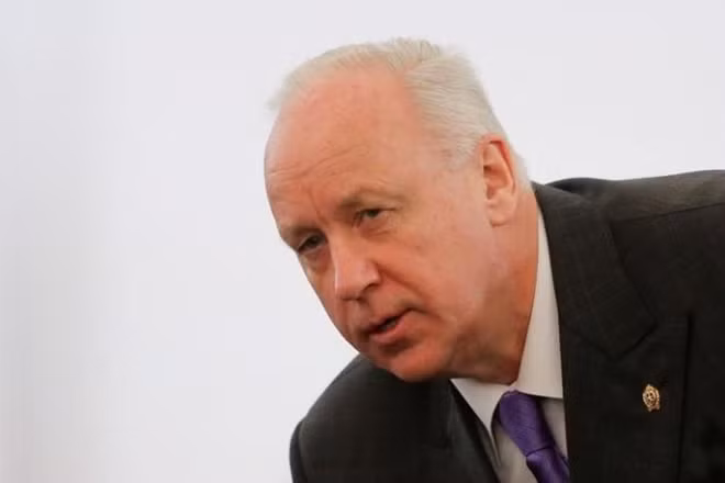 Alexander Bastrykin. Ảnh Reuters