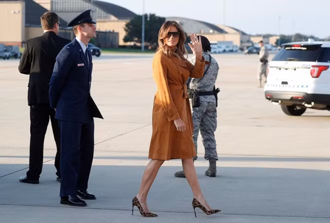 Bà Trump lần đầu công du châu Phi