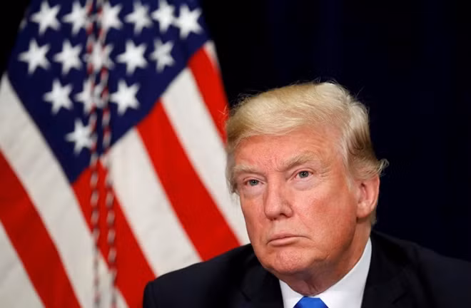 Tổng thống Mỹ Donald Trump. Ảnh Reuters