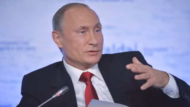 Tổng thống Nga Vladimir Putin. Ảnh Getty