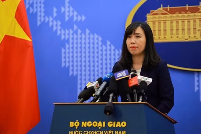 Người phát ngôn Bộ Ngoại giao Việt Nam Lê Thị Thu Hằng