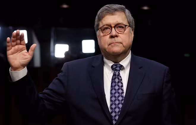 Ứng viên Bộ trưởng Tư pháp Mỹ William Barr. Ảnh Reuters.
