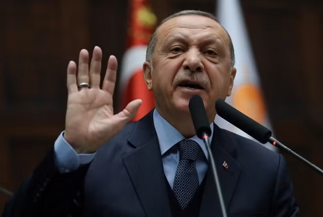 Tổng thống Thổ Nhĩ Kỳ Tayyip Erdogan. Ảnh Reuters.