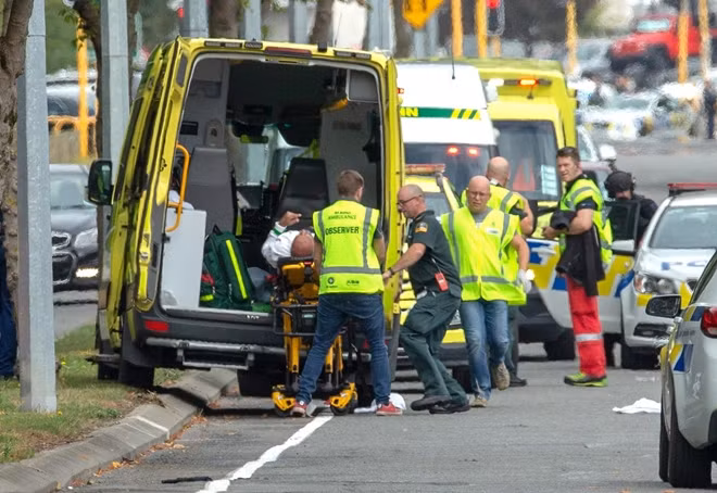Vụ xả súng hôm 15-3 là vụ tấn công tồi tệ nhất New Zealand thời bình. Ảnh Reuters.