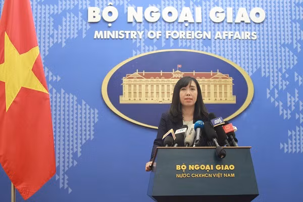 Người phát ngôn Bộ Ngoại giao Lê Thị Thu Hằng