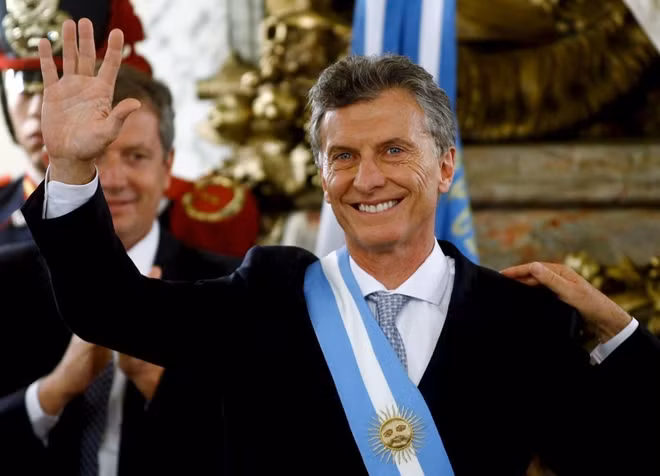 Tổng thống Argentina Mauricio Macri. Ảnh Reuters.