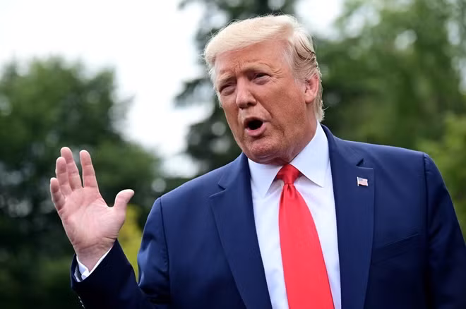 Tổng thống Mỹ Donald Trump. Ảnh Reuters.