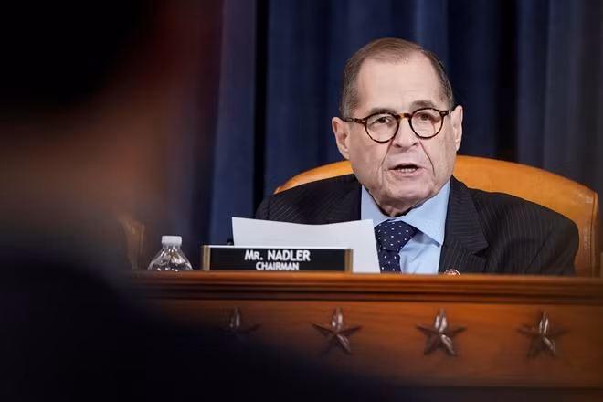 Chủ tịch Ủy ban Tư pháp Hạ viện Mỹ Jerrold Nadler. Ảnh Reuters.