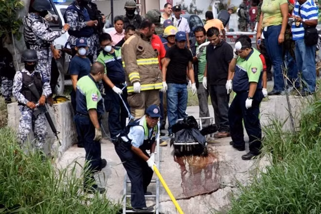 Một vụ việc phóng viên bị sát hại dã man tại Mexico. Ảnh NY Daily