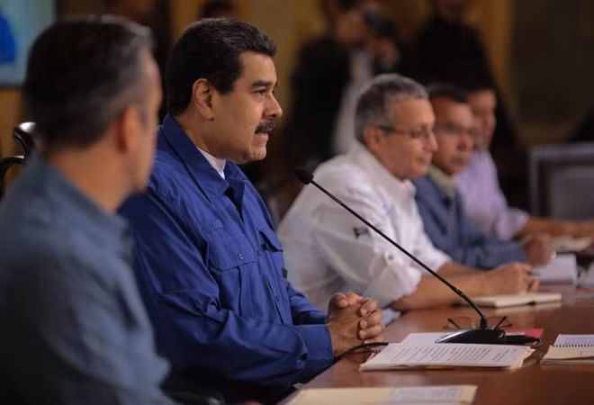 Tổng thống Venezuela Nicolas Maduro. Ảnh Reuters
