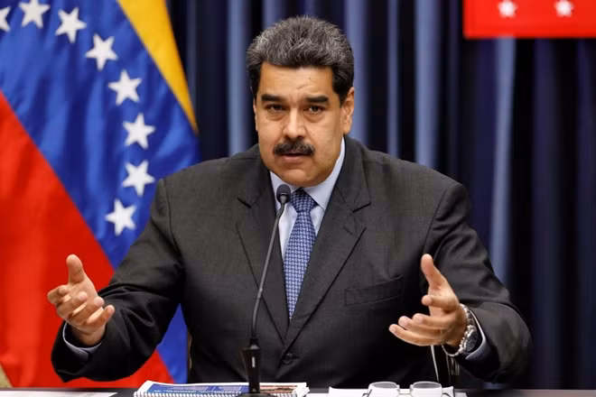 Tổng thống Venezuela Nicolas Maduro. Ảnh Reuters