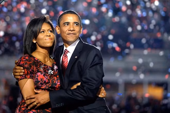 Vợ chồng cựu Tổng thống Obama. Ảnh Time.com