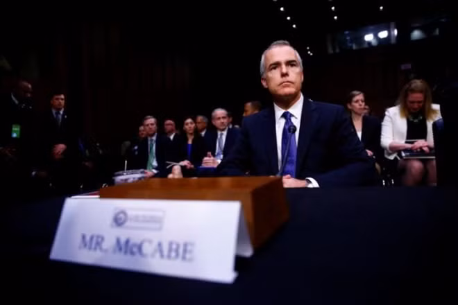 Quyền Giám đốc FBI Andrew McCabe. Ảnh Reuters