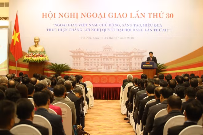 Toàn cảnh Lễ khai mạc Hội nghị Ngoại giao lần thứ 30