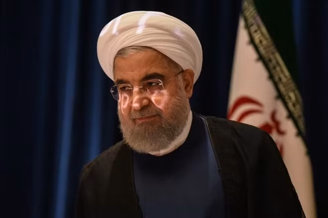 Tổng thống Iran Hassan Rouhani. Ảnh Reuters
