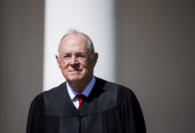 Thẩm phán Tòa án Tối cao Mỹ Anthony Kennedy. Ảnh Reuters
