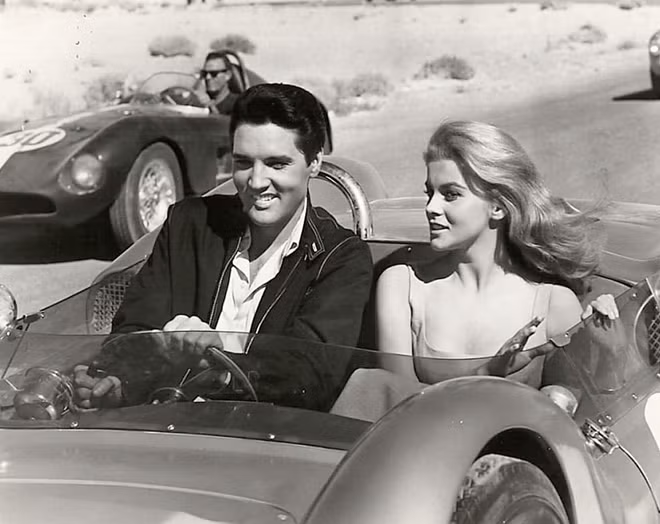 Elvis Presley và Ann Margaret trong một phân cảnh phim được quay tại Las Vegas năm 1964. Ảnh EPA.