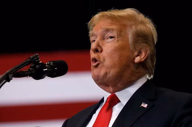 Tổng thống Mỹ muốn mời ông Kim Jong-un đến thăm Mỹ. Ảnh Reuters