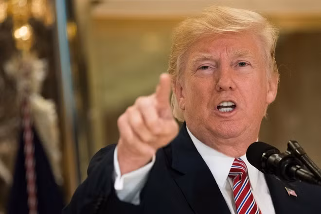 Tổng thống Mỹ Donald Trump. Ảnh Reuters
