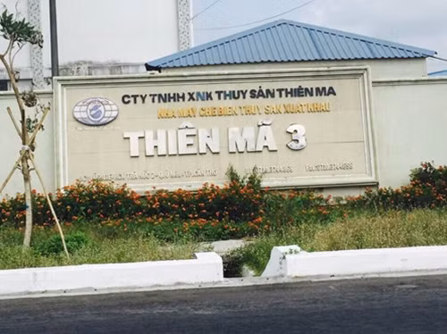 Trụ sở Công ty Thiên Mã trong KCN Trà Nóc, quận Ô Môn (Cần Thơ).