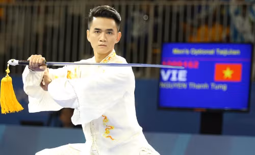 Từng giành vô số giải thưởng cấp châu lục nhưng Thanh Tùng lại "vô duyên" với chiếc huy chương vàng SEA Games. Ảnh: VNE.
