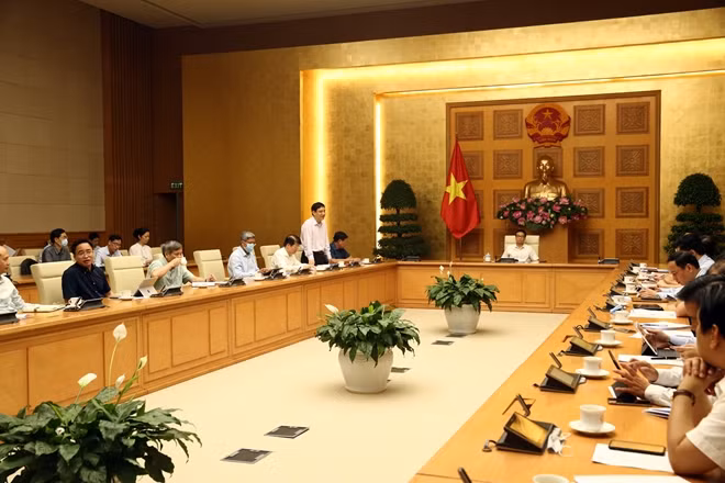 Ban Chỉ đạo Quốc gia phòng chống dịch COVID-19 họp sáng 29/7 (Ảnh: Đình Nam)
