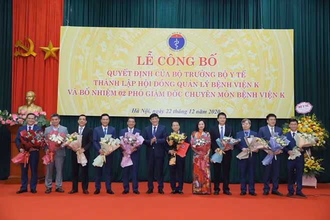 Hội đồng Quản lý Bệnh viện K có 11 người